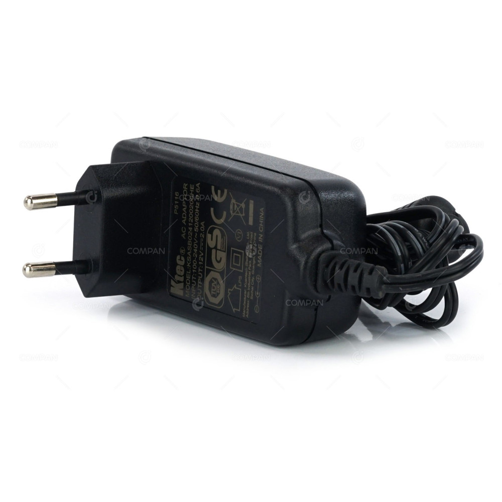 KSASB0241200200HE KTEC 24W 12V 2A AC/DC ADAPTER -